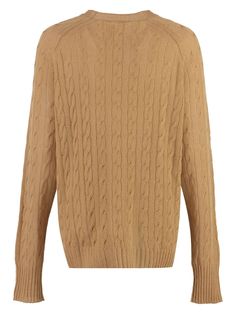 A luxurious addition to your wardrobe, this camel-colored cashmere jumper is perfect for staying cozy and stylish. With the Pegaso logo embroidered on the chest, this crewneck jumper features ribbed neck, cuffs, and hem for a comfortable fit. The perfect choice for adding a touch of elegance to your everyday look. Long-sleeved design for warmth Soft and high-quality cashmere material Ribbed details for a comfortable fit Embroidered logo for a stylish touch Italian Textiles, Cashmere Color, Cable Knit Jumper, Cashmere Jumper, Luxury Women Fashion, Ribbed Neckline, Emilio Pucci, Jumper Sweater, Knit Jumper