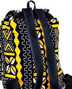 ANKARA MONKEY BACK-PACK. Whether you're seeking a leisure bag or a daily hardy everyday use back-pack this is it ! Handmade in Kenya from Ankara / Dashiki Cloth overlay on tough, hardy canvas fabric, it has two outside pockets and one zipper pocket inside.The top has a plastic buckle fastener and a drawstring to keep the items in the bag secure. A definite wardrobe must have! Overview: - Handmade item. Primary color:yellowMaterials: Canvas Fabric, Ankara cloth, Metalic zip enclosure Length: - 12 Monkey Backpack, Monkey Bag, Yellow Monkey, Beauty Supplements, Mellow Yellow, Primary Color, Kenya, Ankara, Backpack Bags