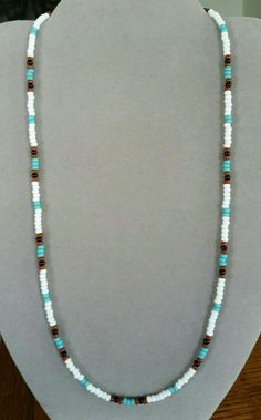 US $12.75 New without tags in Jewelry & Watches, Ethnic, Regional & Tribal, Native American Native Beaded Necklace Patterns, Native American Necklace Beaded, Beaded Choker Necklace, Seed Bead Necklace, Seed Bead Jewelry, Precious Jewelry, Native American Jewelry