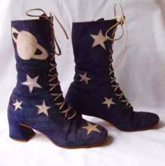 Galaxy Boots, Patricia Field, Mode Shoes, Soft Gamine, Mode Vintage, Character Outfits, On The Side, Cute Shoes, Aesthetic Clothes