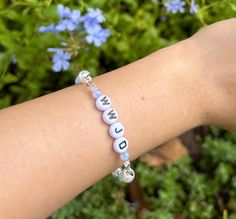 A beautiful bracelet with a simple reminder: What would Jesus do? What Would Jesus Do, Silver Beaded Bracelet, Simple Reminders, Silver Bead Bracelet, Jacksonville Fl, Silver Pearls, Beautiful Bracelet, Silver Beads, Beaded Bracelet