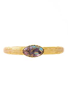 Add a touch of elegance to your outfit with our Gemstone Cuff Bracelet! This bracelet is made of 18k gold-plated brass and showcases a genuine gemstone in the center. We hand-select each stone for its unique beauty, and you can choose from various gemstones, such as turquoise and black onyx, to find the one that speaks to you. The adjustable design ensures a comfortable and secure fit for any wrist, making it a lovely gift for yourself or a loved one. This timeless bracelet is ideal for adding g Elegant Adjustable Gemstone Cuff Bracelet, Elegant Cuff Bracelet With Natural Stones, Elegant Natural Stones Cuff Bangle Bracelet, Elegant Natural Stone Cuff Bangle, Elegant Natural Stones Cuff Bracelet, Luxury Adjustable Open Cuff Jewelry, Adjustable Luxury Brass Bangle, Luxury Adjustable Brass Bangle, Adjustable Gemstone Bangle For Formal Occasions