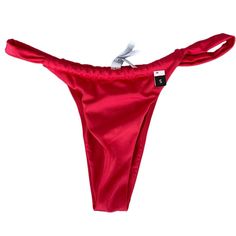 These Etam Red High-Cut Bikini Bottoms In Size Small Are Perfect For A Stylish Summer. With An Adjustable Front And Back You Can Adjust For Custom Coverage. Made From Sustainable, Recycled Polyester And Spandex. Taleza Bresilien High-Cut Cosmopolitan Bikini Bottoms Size: Women's Small Condition: New With Tags- Never On A Store Shelf, Purchased Direct. Brand: Etam Color: Red High-Cut Design Adjustable Front And Back Sustainable Fashion Materials: Recycled Polyester And Spandex Features: Shell Fab Red Tie-side Bottoms For Sunbathing, Red Tie-side Swimming Bottoms, Red Tie-side Pool Bottoms, Red Tie-side Bottom Beachwear, Red Triangle Top Swimwear With Stretch, Red Stretch Triangle Top Swimwear, Summer Swimwear With Boning And Brief Shape, Red Tie-side Bottoms For Summer, Red Tie-side Summer Bottoms