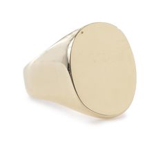 The 'Harvey' is a sweet oval shaped signet ring. Available in Sterling Silver, White Bronze, and Yellow Brass along with your choice of finishes. This ring is complete with a flat face, making the options for wearability endless. Handmade in New York City Available in Sterling Silver and Yellow Brass Available in shiny or satin finish Easily customize 1 to 4 letters below All engraving will be done in proportion to the size of the ring Fits true to size Flat Face, Mens Ring Sizes, Top Rings, Ring Fit, Size 10 Rings, Birthstone Necklace, Precious Gemstones, Signet Ring, Accessories Necklace