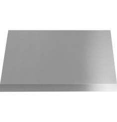 a stainless steel counter top on a white background with an empty space for your text