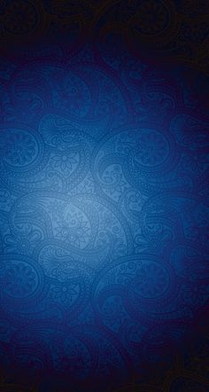 a blue background with an intricate design