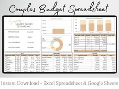 a printable spreadsheet with the words coups budget spreadsheet on it