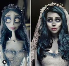 Corpse Bride Custome Halloween, Corpse Bride Cosplay Diy, Movies Like Corpse Bride, Corpse Bride Other Woman, Corpse Bride Makeup, Halloween Bride Costumes, Corpse Bride Costume, Emily Corpse Bride