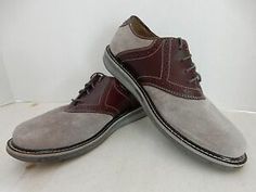 FABULOUS! MENS CLASSIC BASS BROWN LEATHER and SUEDE SADDLE SHOES SZ 7   | eBay Casual Leather Shoes With Cap Toe And Leather Sole, Casual Slip-on Leather Shoes For Derby, Casual Leather Lace-up Shoes With Rubber Heel Cap, Casual Cap Toe Leather Shoes With Leather Footbed, Casual Lace-up Leather Shoes With Rubber Heel Cap, Casual Oxfords With Perforated Round Toe, Casual Low-top Leather Shoes With Rubber Heel Cap, Casual Cap Toe Oxfords With Rubber Sole, Casual Leather Shoes With Rubber Heel Cap