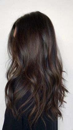 Sugar Brown Hair, Brown Sugar Brunette, Dark Ash Brown Hair, Rambut Brunette, Black Hair Balayage, Dark Brunette Hair, Brown Hair Looks, Brown Hair Inspo