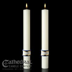 Complementing Altar Candle - Cathedral Candle - Eternal Glory - 4 Sizes Candles Box, Paschal Candle, Gold Ring Band, 2 Candles, Candle Brand, Candle Altar, Candle Branding, Pure Form, Candle Company