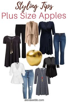 Dresses For Apple Shape, Plus Zise, Plus Size Tips, Apple Dress