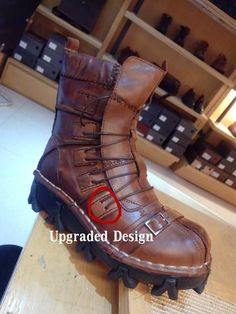 Badass Handmade Leather Boots | American Legend Rider Functional Leather Combat Boots With Reinforced Toe, Sturdy Leather Moto Boots With Round Toe, Rugged Leather Moto Boots With Reinforced Toe, Punk Brown Leather Boots, Leather Hunting Boots With Reinforced Toe, Rugged Leather Combat Boots With Reinforced Toe, Mens Motorcycle Boots Leather Bound Online, Brown Leather Punk Boots, Rocker Boots