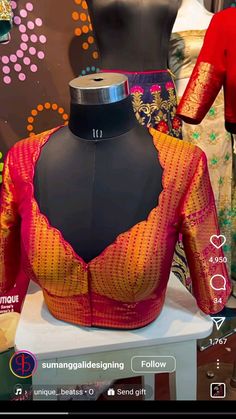 Blouse Designs High Neck