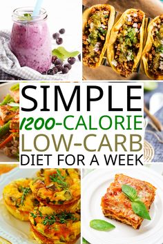 Transform your eating habits with our Quick & Simple 1200-Calorie Low-Carb Meal Plan! Enjoy a week of tasty, low-carb meals designed to help you shed pounds effortlessly. Perfect for busy individuals, this plan offers easy recipes that fit into your daily routine. Meals Under 1200 Calories A Day, 1200 High Protein Low Carb Diet Plan, 1200 Calorie Easy Meal Plan, 1200 Calorie Meal Plan Low Carb Easy, 1200 Calorie Daily Meal Plan, Simple 1300 Calorie Meal Plan, Carb Deficit Diet, Healthy Diet Routine, Keto Calorie Deficit Meal Plan