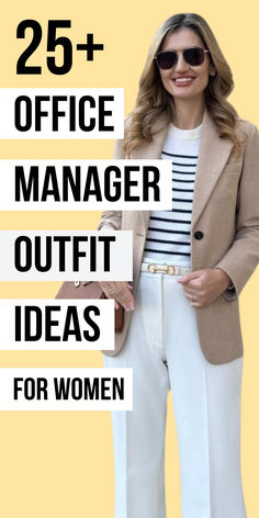 Business Attire Ideas For Women, Trendy Outfits Office, Woman’s Office Outfits, Tan Pants Work Outfit Women, Office Wear Ideas For Women, Asos Work Outfit, Brown And Black Work Outfits, Office Clothing For Women, Professional Office Attire Women