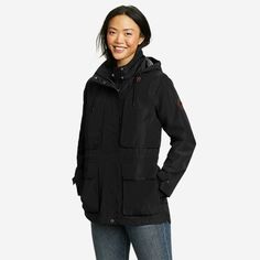 Women's Rainfoil® Parka | Eddie Bauer Eddie Bauer Women, Raincoats For Women, Waterproof Fabric, Go Shopping, Eddie Bauer, Parka, Color Options, Top Styles, Outlet