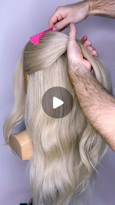 Low Ponytail Hairstyle, Ponytail Hairstyle Ideas, Love Hairstyles, Updo Tutorial, Ponytail Hairstyle, Updo Styles, Extension Hair, Trendy Hairstyle, Low Ponytail