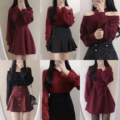 Baddie Ideas, Fashion Cottagecore, Teenage Birthday, Clothes Sport, Korean Clothes, Winter Birthday, Everyday Luxury, Korean Fashion Dress