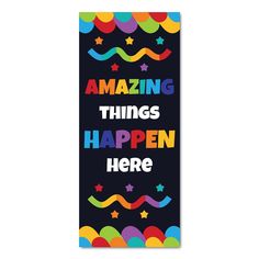 Classroom Door Decoration Kit - Amazing Things Happen Here Printable Digital Library Sproutbrite Class Decoration Ideas Highschool, Welcome Door Decorations, Kindergarten Door, Tk Classroom, Class Door Decorations, Classroom Door Ideas, Classroom Door Decorations, Preschool Door, Traditional Classroom