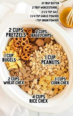 Crockpot Chex Mix Chex Mex Recipes, Slow Cooker Chex Mix Recipes, Crock Pot Chex Mix Recipes, 18birthday Party Ideas, Chex Mix Recipes Crock Pot, Chex Mix Ingredients, Crockpot Party, Homemade Chex Mix