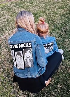 Message me for custom orders. Price is for both jackets Customizable Cotton Fall Outerwear, Customizable Cotton Long Sleeve Outerwear, Customizable Long Sleeve Winter Outerwear, Customizable Casual Fall Outerwear, Customizable Fitted Cotton Outerwear, Matching Jackets, Baby Rocker, Getting A Puppy, Mommy And Me