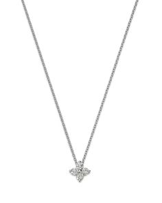 Bloomingdale's Diamond Flower Pendant Necklace in 14K White Gold, 0.25 ct. t.w. Diamond Flower Pendant, Flower Pendant Necklace, Diamond Flower, Flower Pendant, Jewelry Accessories, Buy Online, White Gold, Pendant Necklace, Pendant