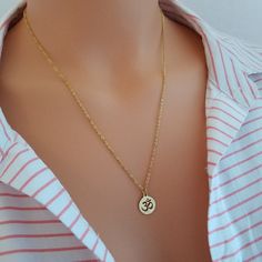 Ohm Necklace Sterling Silver, Om Necklace, Yoga Necklace, Yoga Jewelry, Ohm, Om Pendant - Etsy Om Necklace Silver, Jai Mahadev, Ohm Necklace, Ohm Pendant, Minimalist Jewelry Silver, Om Necklace, Pendant Ideas, Locket Design, Real Gold Chains