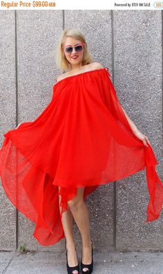 SALE 35% OFF Red Asymmetrical Kaftan Hoodie / Oversize Chiffon https://www.etsy.com/listing/199450483/sale-35-off-red-asymmetrical-kaftan?utm_campaign=crowdfire&utm_content=crowdfire&utm_medium=social&utm_source=pinterest Red Flowy Chiffon Dress, Flowy Red Chiffon Dress, Red Flowy Chiffon Dress For Wedding, Summer Red Chiffon Dress For Party, Red Chiffon Summer Party Dress, Red Chiffon Evening Dress For Summer, Summer Party Red Chiffon Dress, Red Draped Maxi Dress For Summer, Red Flowy Sleeveless Chiffon Dress