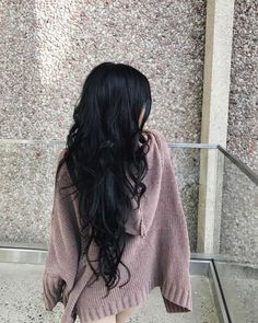 Indian Hair Accessories, Wavy Extensions, Brunette Girls, Long Dark Hair, Long Black Hair, Grunge Hair, Indian Hairstyles, Remy Hair, Layered Hair