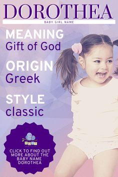 Dorothea is a striking classic name for girls. Known as a given name since antiquity, Dorothea continues to appear throughout popular culture today. Dorothea Brooke is the name of a lead character in Middlemarch by George Eliot, and Dorothea Arnault is a character in the Fire Emblem series. Keep reading to learn more about this baby name. #babyname #girlname Dorothea Arnault, Baby Name Meaning, Names Meaning, Middle Names For Girls, L Names, The Letter D
