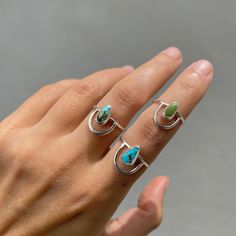 Size 5.25 // Arch Ring – Red Tail Sea Glass Jewelry Diy, Arch Ring, Wild Jewelry, Silversmith Rings, Silversmithing Jewelry, Stack Rings, Silver Turquoise Jewelry, Metalsmithing Jewelry, Soldering Jewelry