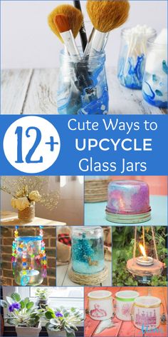 12 cute ways to upcycle glass jars