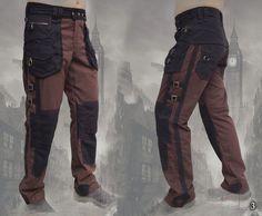 Sherlock Pants mens futuristic cyberpunk apocalyptic urban | Etsy Steampunk Pants Mens, Cyberpunk Parachute Pants With Pockets For Outdoor, Cyberpunk Pants With Pockets For Outdoor Use, Fitted Techwear Cargo Pants With Multiple Pockets, Urban Fitted Parachute Pants With Belt Loops, Fitted Urban Parachute Pants With Belt Loops, Cyberpunk Cargo Pants With Multiple Pockets For Outdoor, Utility Pants With Cargo Pockets For Alternative Fashion, Black Steampunk Bottoms For Festival