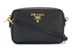 Prada Saffiano Crossbody Black Iphone Bag, Bag Prada, Small Crossbody Purse, Prada Saffiano, Miuccia Prada, Prada Bags, Hermes Handbags, Crossbody Wallet, Prada Handbags