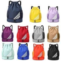 Product specifications: Name: gym bag Material: Polyester Closure: Zipper, Drawstring Color: Dark Blue Size: 45 x 33 x 16cm Weight: 324g Capacity: 20-35L Package list: 1 x Fashion Sports Backpacks Notes: 1.Please allow 1-5g/1-2cm difference due to manual measurement. 2.Due to different monitors and different lighting, the picture may not reflect the actual color of the item. Thank you for your understanding. Size: large.  Gender: unisex.  Age Group: adult. Sports Backpacks, Football Bag, Womens Gym Bag, Basketball Bag, Sports Backpack, Gym Backpack, Sports Bags Gym, Daily Bag, Workout Bags