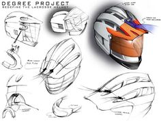 an image of a helmet design