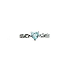 Victorian Silver Heart Shaped Aquamarine March Birthstone Delicate Dainty Ring Ring Size 7 And 8 Available This Ring Features A Lab Created Aquamarine Stone In The Shape Of A Heart And Is An Elegant Yet Sophisticated Piece! Made Of High-Quality And Is Mounted On A Ring Made Of Silver Plated Metal. This Ring Is True To Its Beauty!!! The Detail And Sheer Sparkle Is Absolutely Stunning!! #Ringsize7 #Ringsize8 #Size8ring #Marchbirthstone #Aquamarine Fashion Gold Plated Heart Zircon Crystal Birthston Silver Heart-shaped May Birthstone Ring, Aquamarine Fashion, Light Blue Aquamarine Promise Ring, Pandora Star Ring, Elegant Blue Heart Ring With Gemstone, Sterling Silver Heart-shaped Birthstone Ring For Wedding, Heart Shape Aquamarine Ring, Engagement Unique, Aquamarine Wedding Band