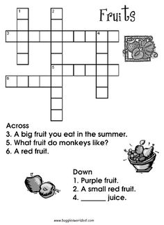 Purple Fruit, Esl Classroom, Learning Stations, Red Fruit, English Study