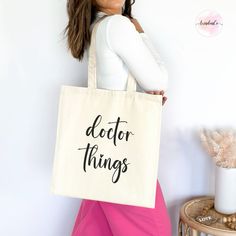 tote bag aesthetic • bags for women • pretty bags • trendy bags • cotton bags • cools bag • accessories • outfits • trendy bags 2024 • spring bag • summer bag • shoulder bag • womens bag • canvas bag • casual bag • casual style • handmade • cotton • bridesmaids • personalized tote bag • gift idea Nurse Tote, Doctor Gift