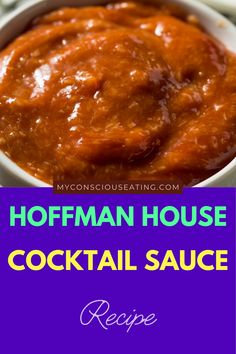 Cocktail sauce in a small dish Diy Cocktail Sauce, Best Sauce Recipe, Cocktail Sauce Recipe, Dips Recipes, Seafood Sauce, Zesty Sauce, Bbq Sauces, Best Seafood Recipes