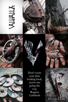 a collage of photos with different types of jewelry on them and the words, don't waste your time looking back, you're not going the