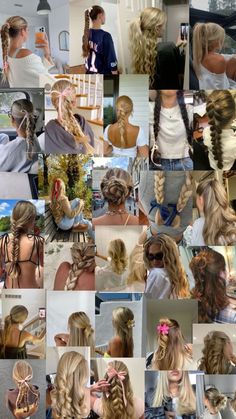 #hair#hairstyles#aesthetic#cute Coachella Hairstyles, Beachy Aesthetic, Beachy Hair, Hair Inspiration Long, Beach Hairstyles For Long Hair, Hair Tips Video