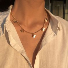 This Pin was discovered by Hipster Doofus Boutique. Discover (and save!) your own Pins on Pinterest. Vintage Chain Necklace, Charm Choker Necklace, Boho Choker, Coin Pendant Necklace, Celtic Knots, Butterfly Pendant Necklace, Pearl Choker Necklace, Chain Fashion