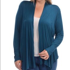 This Is Just Like The Gray One Listed. Rayon And Spandex. Pair It With The Denim Skirt And Grey Drae Neck Top Both Listed Here Clothing Sweaters, Blue Tie, The Gray, Blue Ties, Sweater Outfits, Denim Skirt, Sweater Top, Sweaters & Cardigans, Sweaters For Women