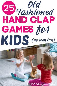 Hand Clapping Games, Clapping Games, Grandparents Activities, Games To Play With Kids, Kid Games, Grandparenting, Fun With Kids, Family Fun Games, Fit Bodies