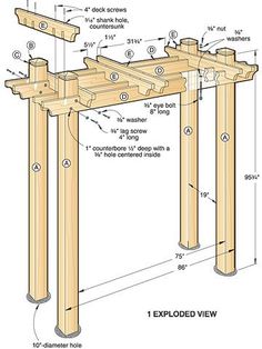 an image of a wooden table with measurements for the top and bottom sections, including two legs