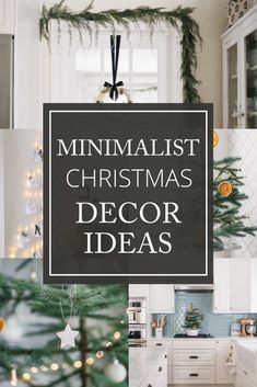 minimalist christmas decor ideas for the kitchen