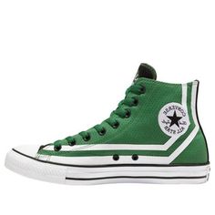 Converse Chuck Taylor All Star Hi 'Celtics' 159421C (SNKR/Retro/Casual/Unisex/High Top/Boston Celtics) Casual Green Basketball Shoes For Streetwear, Casual High-top Sneakers For Basketball, Throwback High-top Sneakers For Sports, Casual Green Mid-top Basketball Shoes, Retro High-top Basketball Sneakers, Casual High-top Green Basketball Shoes, Casual Green High-top Basketball Shoes, Sporty Converse Sneakers With Embroidered Logo, Green Sporty Basketball Sneakers