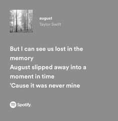 a quote from taylor swift about memory